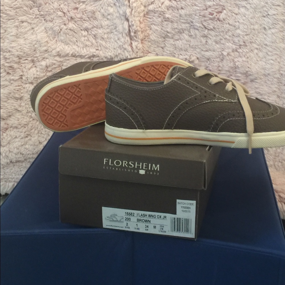 New Florsheim Oxfords.